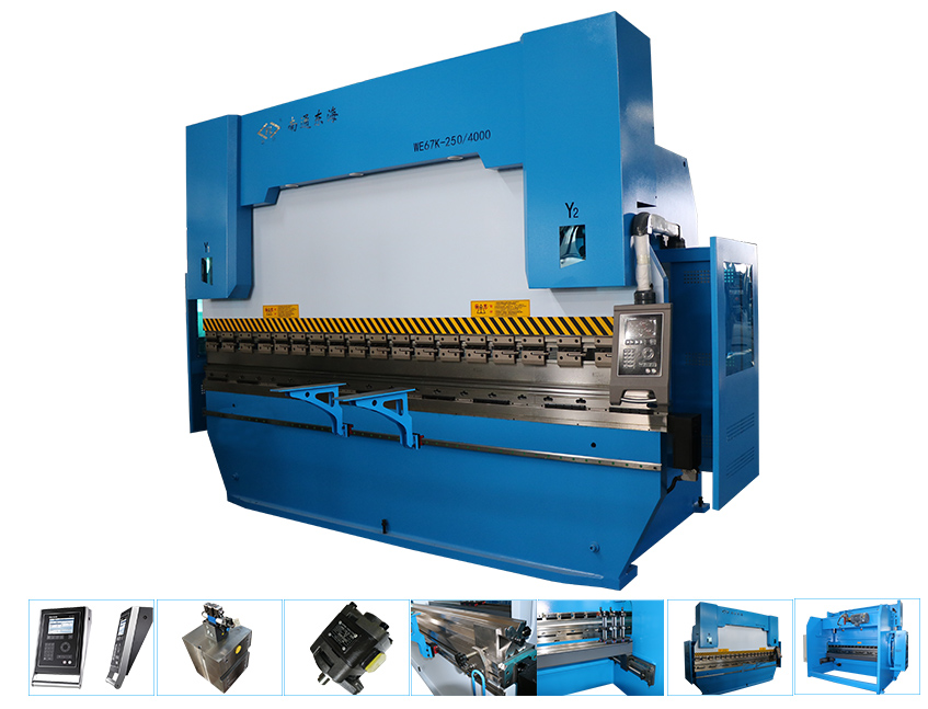 WE67K-250/4000 CNC press brake